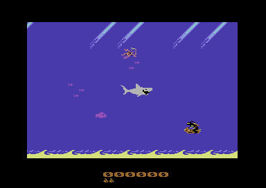 Underwater shooting action