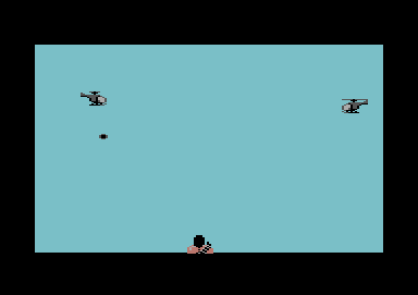 Shoot upwards, diagonally and sideways in this section