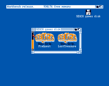 Double-click a game from Workbench