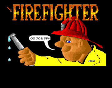 The title screen