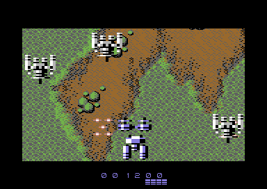 Big pixel shooting action