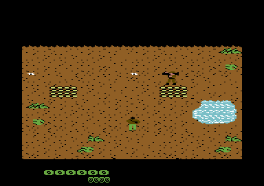 Two player Commando action