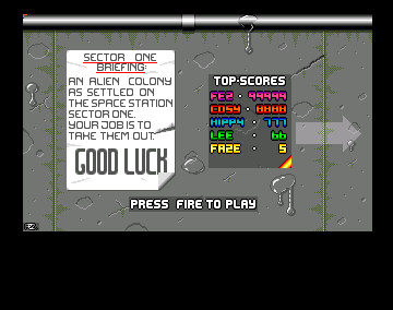 Title screen