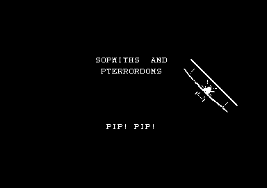The title screen of Sopwiths & Pterrordons - click picture to download