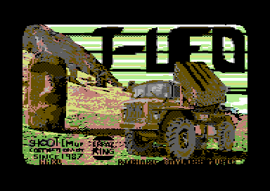 The intro screen