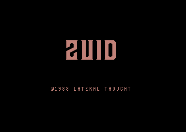 The title screen of Zuid